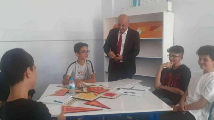 Öğrenciler matematiği eğlenerek öğreniyor