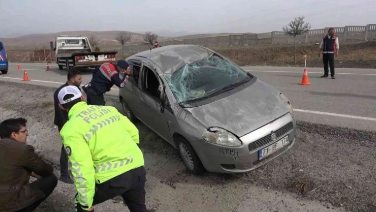 Otomobil 30 metre sürüklendi: 4 yaralı