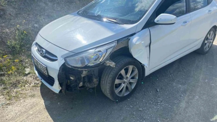 Polisten kaçan sürücü kaza yapınca yakalandı