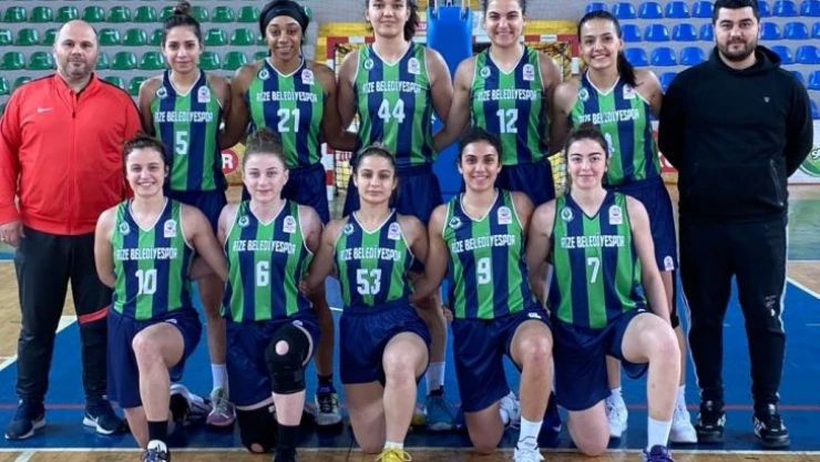 Rizeli kadın basketçiler Süper Lig yolunda