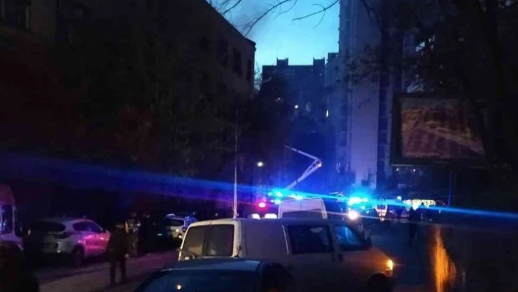 Rusya'nın Kiev'e düzenlediği saldırıda 6 kişi yaralandı