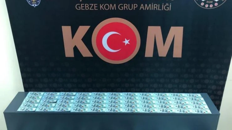 Sahte 10 bin dolarla yakalandı
