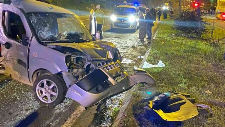 Samsun'da trafik kazası: 1 yaralı