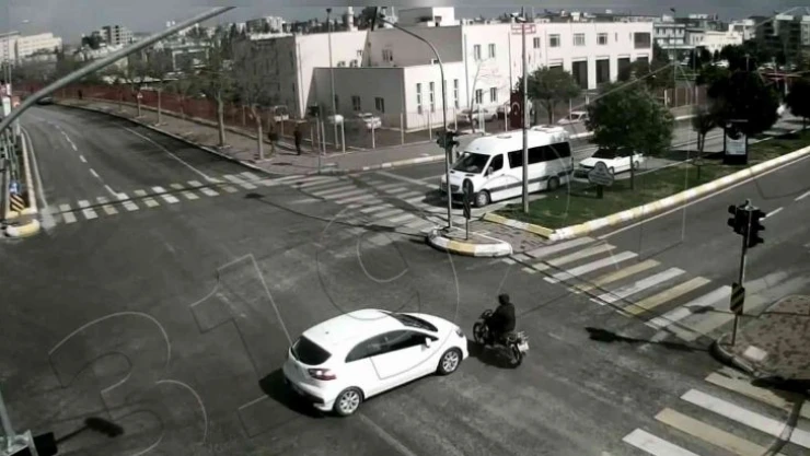 Şanlıurfa'da meydana gelen kazalar kamerada