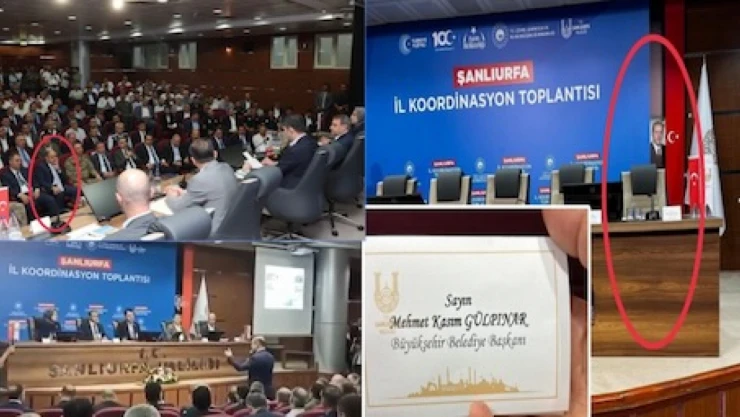 Şanlıurfa'da YRP'li Büyükşehir Belediye Başkanı'nın protokol masası dışı kalmasının perde arkası