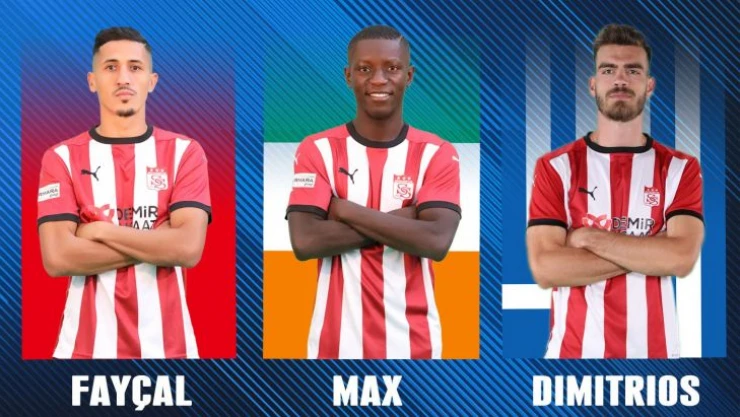 Sivasspor'un 3 yabancısı milli takıma davet edildi