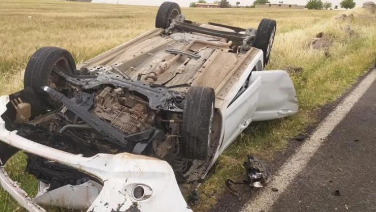 Siverek'te öğretmenler yine kaza yaptı: 2 yaralı