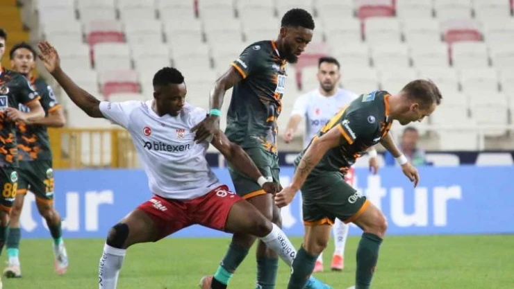 Spor Toto Süper Lig: D.G. Sivasspor: 1 - Alanyaspor: 1  (Maç sonucu)