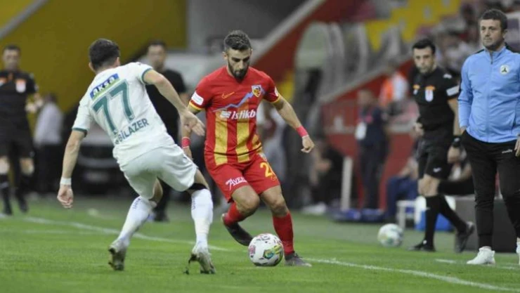 Spor Toto Süper Lig: Kayserispor: 1 - Giresunspor: 0 (Maç devam ediyor)