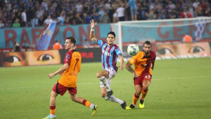 Spor Toto Süper Lig: Trabzonspor: 0 - Galatasaray: 0 (Maç sonucu)