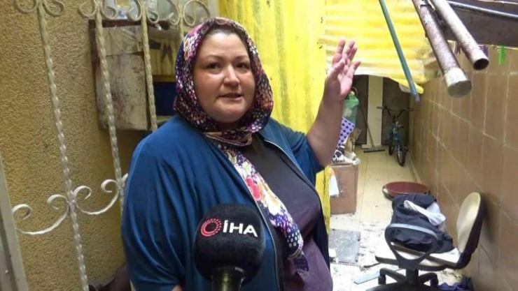 Sultangazi'de polisten kaçarken 10 metreden evin bahçesine düştüler