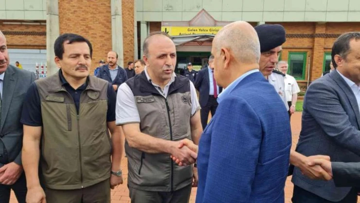Tarım ve Orman Bakanı Vahit Kirişçi Zonguldak'ta