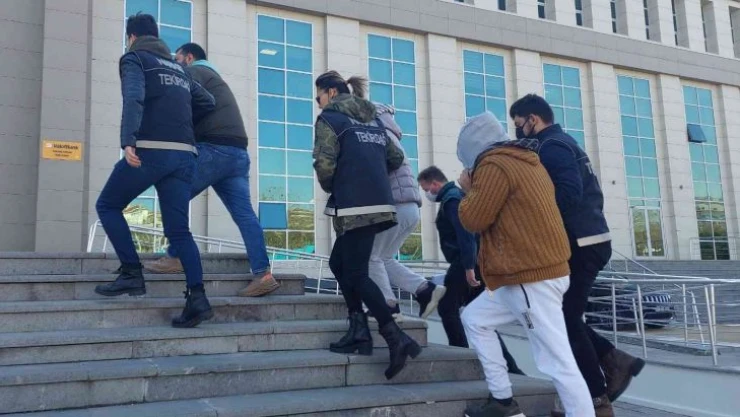 Tekirdağ'da torbacı operasyonunda 2 tutuklama