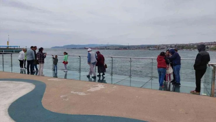 Tekirdağ sahillerinde bayram yoğunluğu