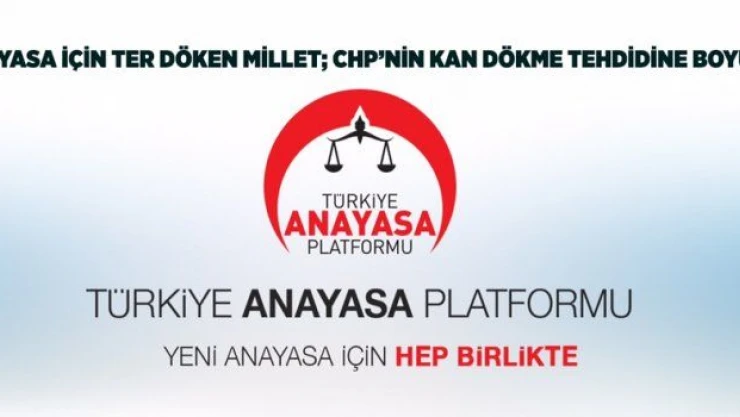 Türkiye Anayasa Platformu'ndan Kılıçdaroğlu'na tepki
