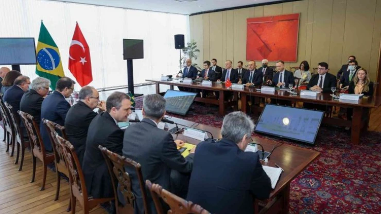 Türkiye-Brezilya arasında 4'üncü Yüksek Düzeyli İşbirliği Toplantısı