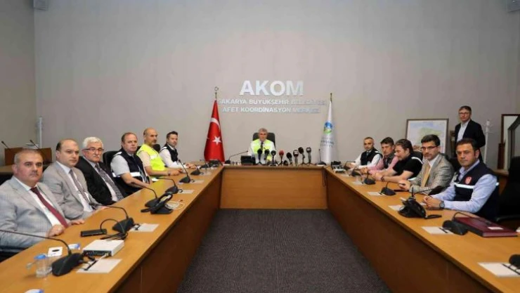Turuncu kodlu yağış uyarı verilmişti, AKOM toplandı
