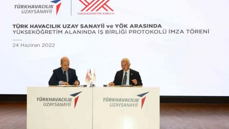 TUSAŞ ile YÖK arasında yükseköğrenim alanında iş birliği protokolü imzalandı