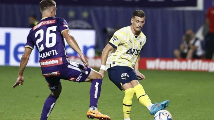 UEFA Avrupa Ligi: Austria Wien: 0 - Fenerbahçe: 1 (İlk yarı)