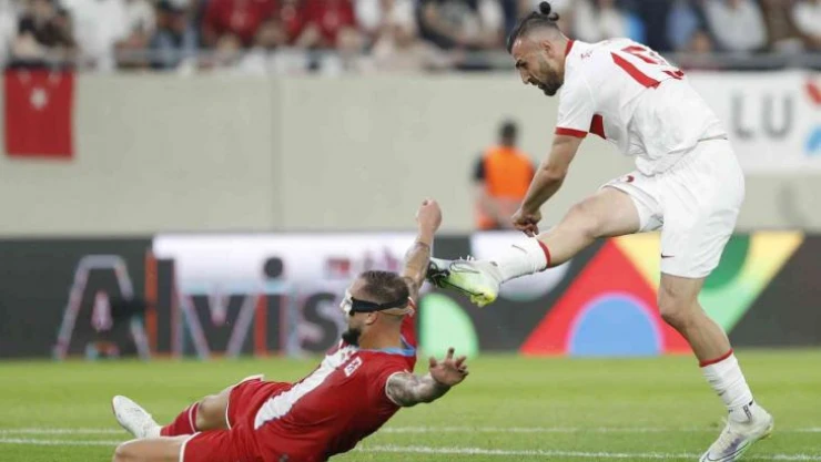 UEFA Uluslar C Ligi: Lüksemburg: 0 - Türkiye: 2 (Maç sonucu)