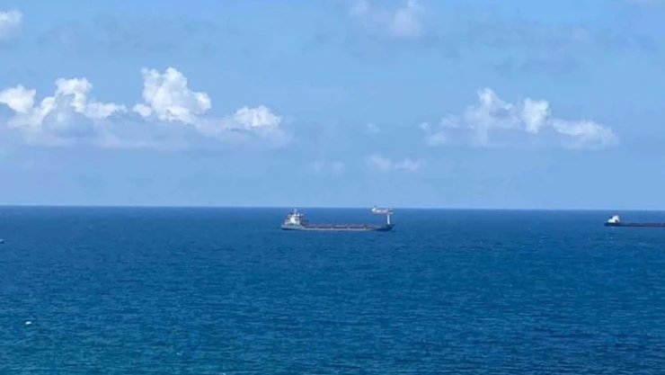 Ukrayna'dan gelen mısır yüklü 'Polarnet' boğazdan geçmek üzere hareket etti