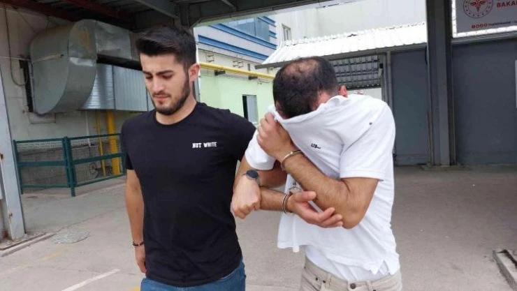 Uyuşturucuyla yakalanan şahıs adliyeye sevk edildi