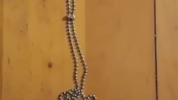 Yakalanınca lazer dediği kolye, suikast silahı çıktı