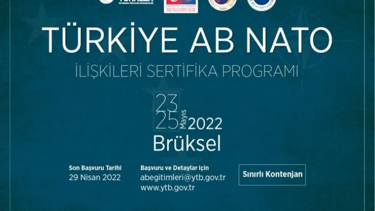 YTB'den Türkiye-AB-NATO ilişkileri sertifikalı eğitim programı