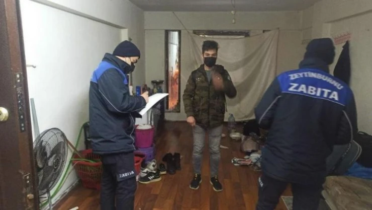 Zeytinburnu'nda son 3 ayda 105 kaçak göçmen yakalandı