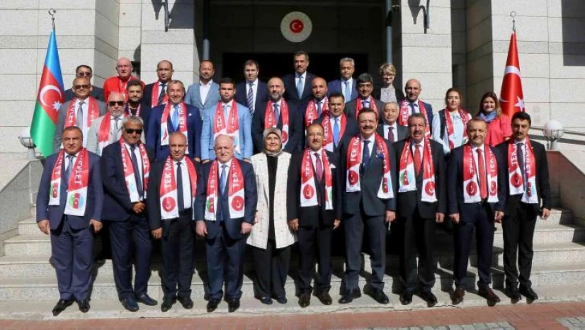 TOBB Başkanı Hisarcıklıoğlu'na Azerbaycan 'Dostluk Nişanı'